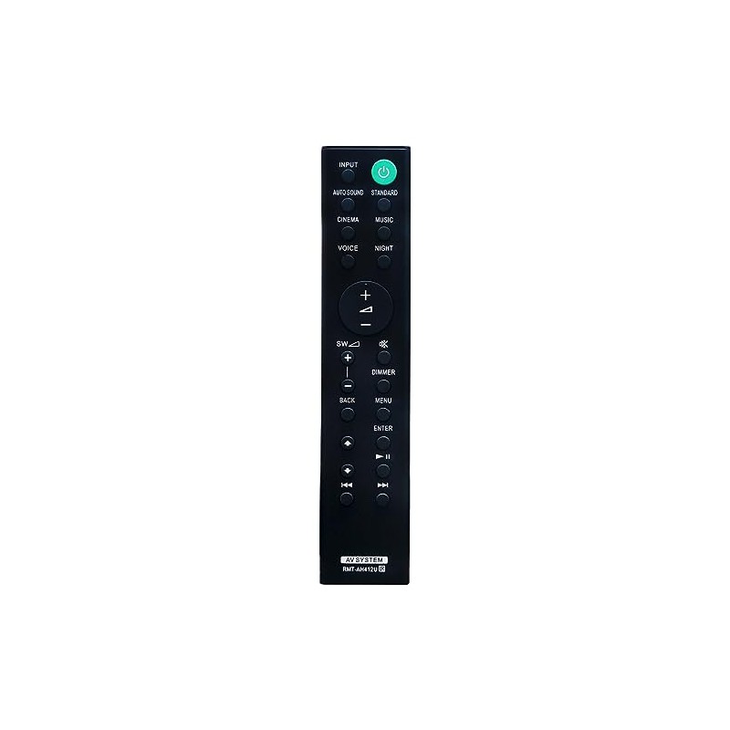 Allimity RMT-AH412U Replacement Remote Control Compatible with Sony Home Theatre