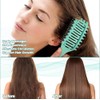 Cepillo Para Cabello Rizado 2 Piezas, Peine Desenredante Antitirones, Cepillo