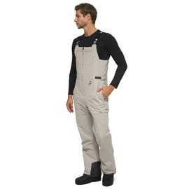 Arctix Men's Avalanche Athletic Fit Insulated Bib Overalls, Stone, XX-Large/32 Inseam