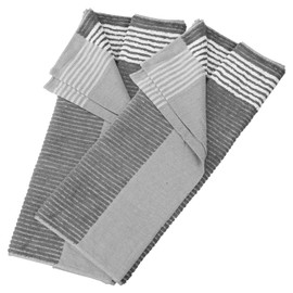 PATIKIL 大型キャディタオル 22" x 44" 2枚 キャディスタイル ゴルフタオル コ ットン キャンプタオル ゴルフバッグ ゴルファー ツアープレーヤー クラブ グレー-ホワイト