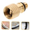 Alipis 3pcs Copper Presta to Valve Adapter for Air Compressors