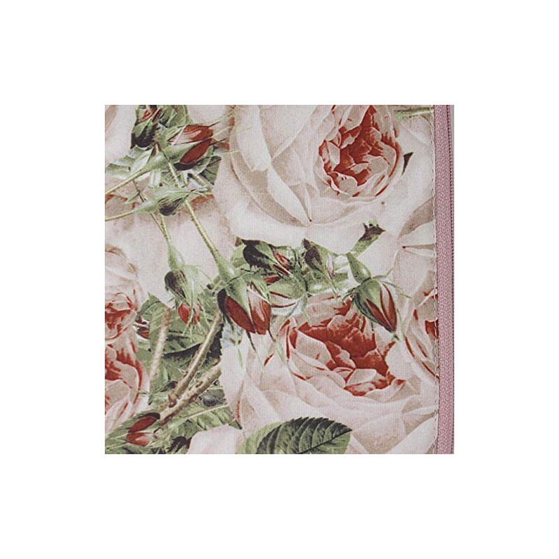 Multi Pouch Rudoute Rose Pastoral Pattern Mask Pouch Case