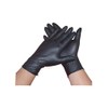 COVETRUS Latex Glove, Powder Free, Large, Black, 100U