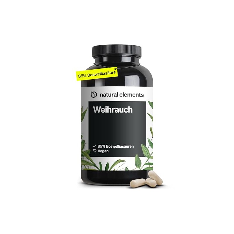 natural elements Frankincense Capsules - 1176mg Extract from Frankincense /