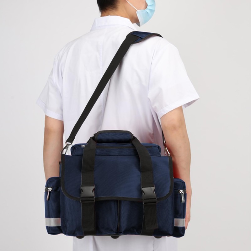 Be-Better Medical Bag Professional Empty First Responder Bag, 17" x
