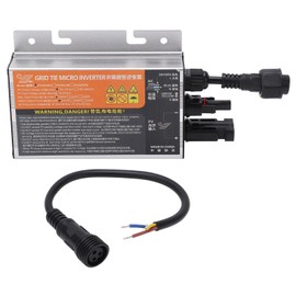 PVGS Solar Micro Grid Tie Inverter Solar Power PV Inverter Power Inverter 18‑60V 260W 110V