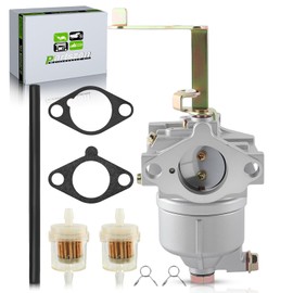 partszen EZ-MZ360-00CM Carburetor Kit for Yamaha MZ300 MZ360 EF6600 Engine NO Solenoid Generator Pressure Washer Carb with Tune-up Parts Fuel Filter Line Gasket