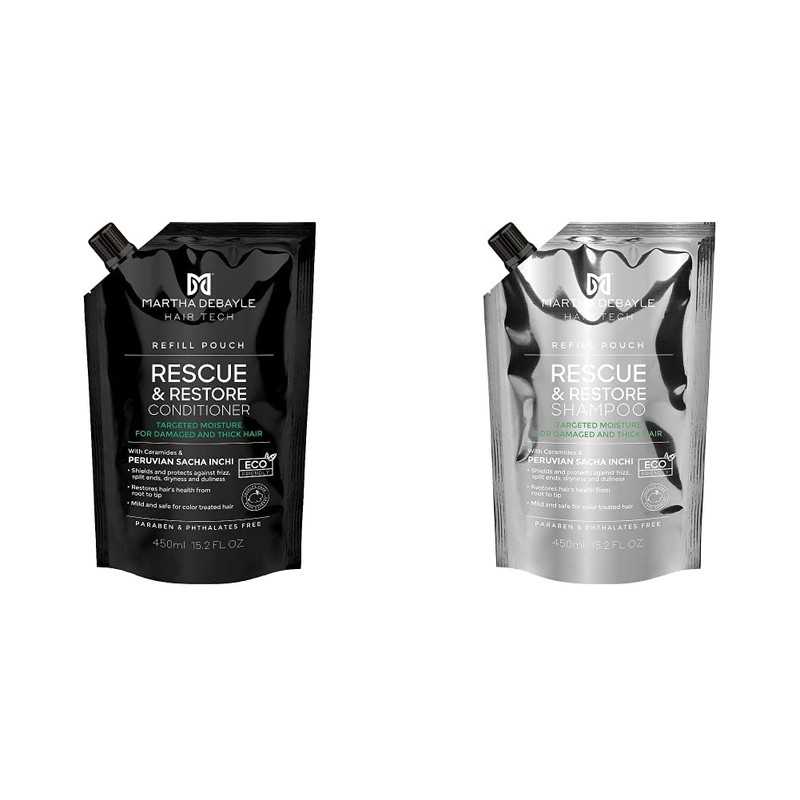 ACONDICIONADOR MARTHA DEBAYLE POUCH RESCUE AND RESTORE 450ML Pouch Champú