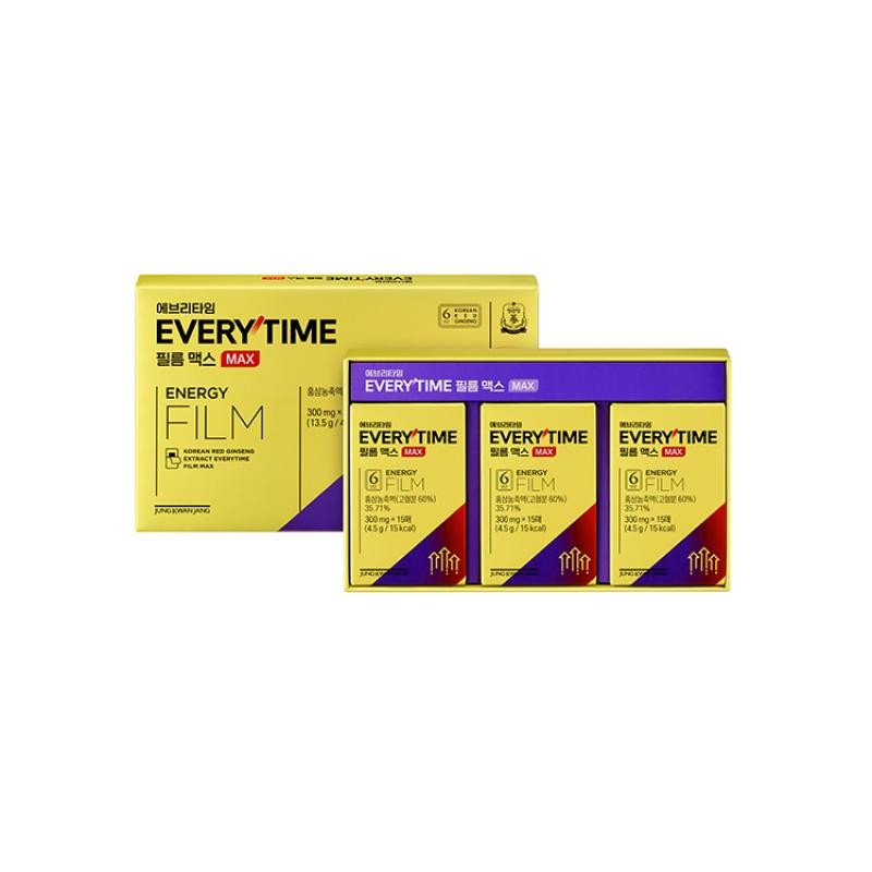 CheongKwanJang [Jeongmol] Everytime Film Max (45-day supply) 300mg*45 sheets