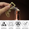 ecocstm 2 PCS Key Chain, Carabiner Clip Car Key Chains,