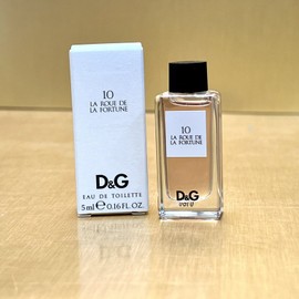 DOLCE & GABBANA D&G 10 LA ROUE DE LA FORTUNE by DOLCE & GABBANA 5ml EDT Splash MINI SAMPLE (C54