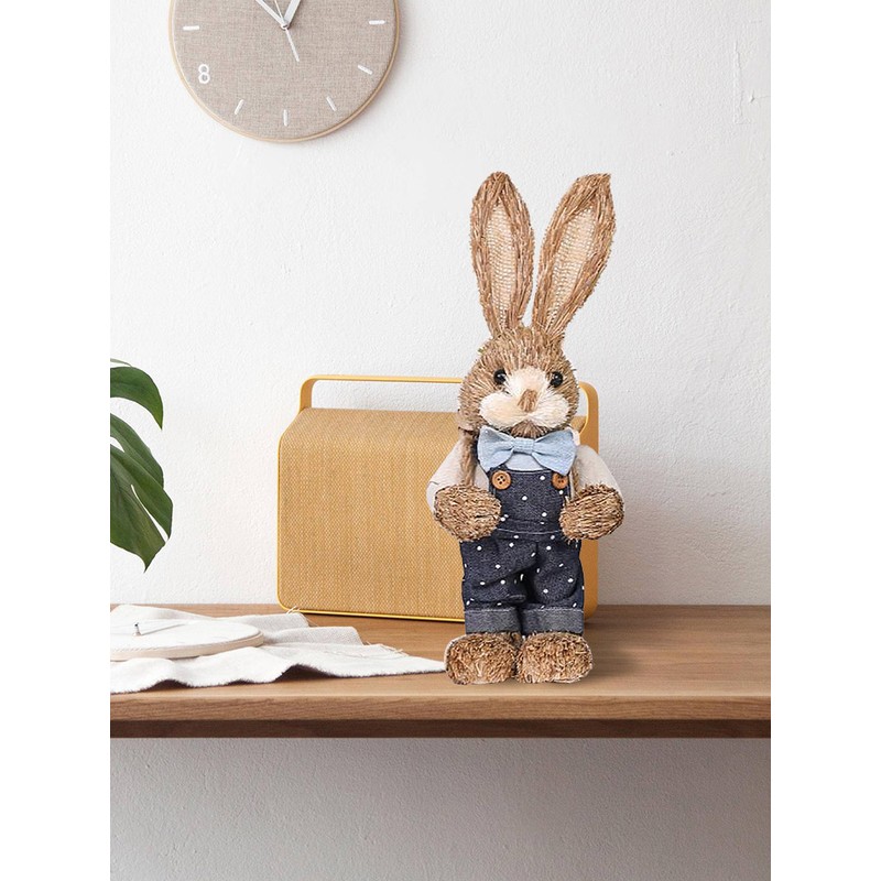 Easter Simulation Home Garden Decoration Cartoon Photography Props Straw