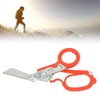 Emergency Response Shears Foldable Shear with Ring Cutter Glass Breaker