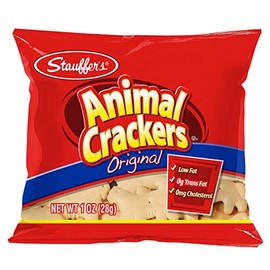Stauffer's Animal Crackers Original, 1oz. Snack Packs (Set of 20)