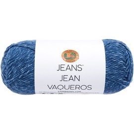 Lion Brand Yarn 505-109 Jeans Yarn, Stonewash