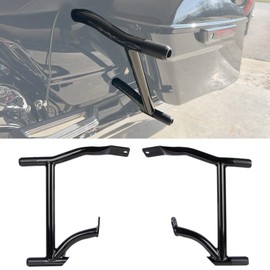 PSLER Saddle Bag Guards Crash Bars for Touring Street Glide Road Glide Road King Electra Glide Ultra Limitted 2009-2023