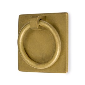 CBH Ring Plate Pulls 2.3 Inches - Set of 2 - Architectural, Interior Design, Furniture Cabinet Customization Hardware