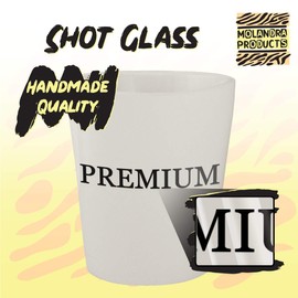 Molandra Products Never in My Wildest Dreams Did I Imagine I'd Go Up to A Bank Teller with A Mask On Asking for Money - White Ceramic 1.5oz Shot Glass