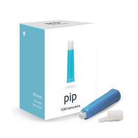 Pip Lancets, 30g x 1.0mm, Blue, 100ct Box