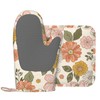 Silicone Oven Mitts and Pot Holders Sets, Home Pink Flowers