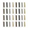 80 Pcs Shoelace Tip , Smooth Replacement Metal Ends Aglet
