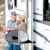 Covzoe 4 Pack Trailer Door Holder Kit, Rubber Low Profile