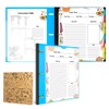 INFUN Telescoping Recipe Binder -Blue