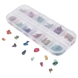 Minkissy Abalone Shell Flakes for Nails Nail Decorations for Women Creative Manicure Charms DIY Supplies