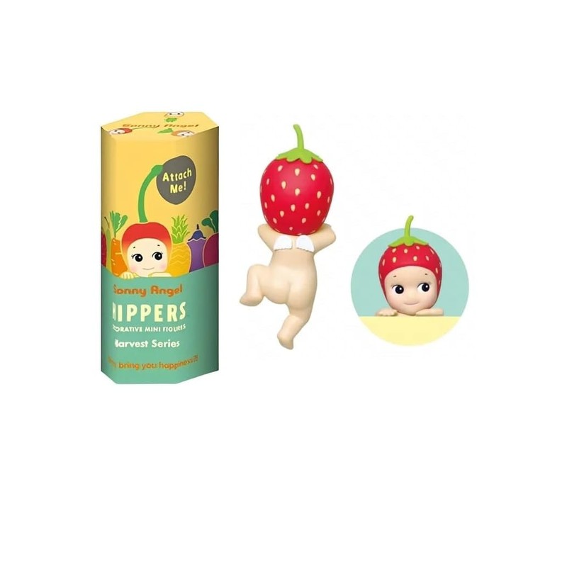 Sonny Angel Hippers Harvest Series 2022, figura miniatura color amarillo,