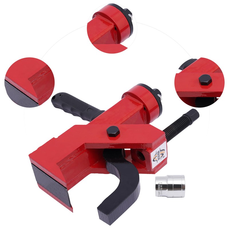 WsrrLun Universal Manual Tire Bead Breaker Leverage Tool with Rubber