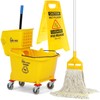 Simpli-Magic Side Press Wringer Combo Commercial Mop Bucket on Wheels,
