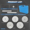 Truck Hub Seal Installer Kit, 5PCS Bearing Race and Seal