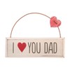 I Love You Dad Wall Plaque