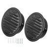 PATIKIL 6" Round Air Vent Cover, 2pcs 304 Stainless Steel