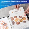 100 Pack Clear Sheet Protectors, 8.5 x 11 inch Page