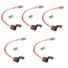 JIAKUPA 32V 16AWG Car Fuse Holder 30A Mini Fuse Adapter