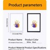 MoFarbe Family Handprint Kit for 4, DIY Craft Keepsake Frame,