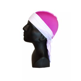 Unbranded Silky Purple Durag for 360 Waves Hair Wavy