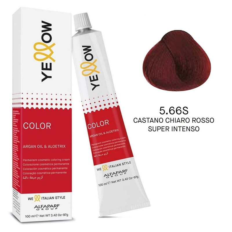 Alfaparf Group Permanent Cosmetic Colour - 5.66S Light Brown Red