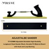 VOLSIVE Adjustable Sander Longboard Flexible Hand Sanding Blocks with Hook