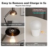 KARTOOSH Rechargeable Battery Operated Light Bulbs, E26 Detachable LED Bulb