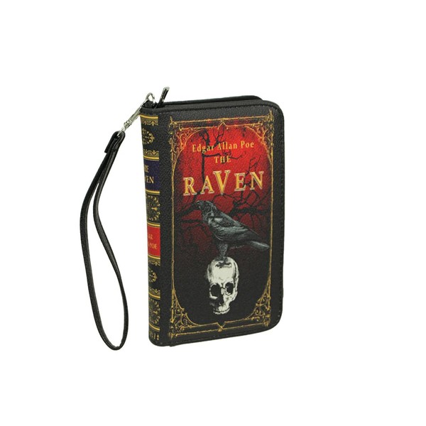 Things2Die4 The Raven Book-Style Wallet with ID Holder - Snap