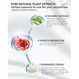 NYS CLOUD - Elastic Skinny Hand Mask, 10 Pairs of Serum-Infused Moisturizing Hand Gloves for Dry and Tired Skin Repair