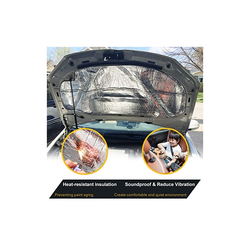Sound Deadening Foam Mat for Vehicles - Insulation & Dampening