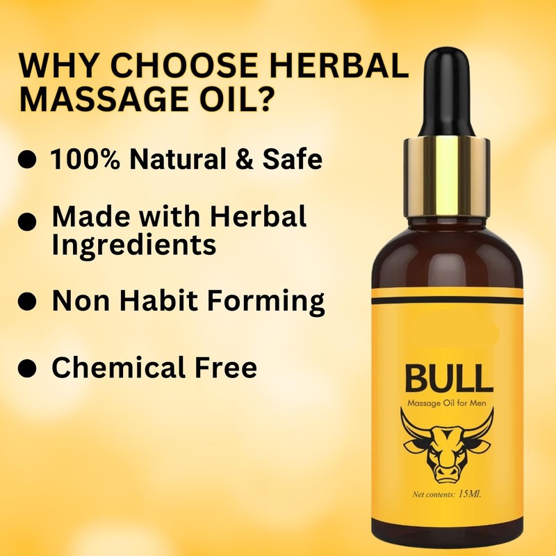 Generic Ayurvedic Massage Oil for Men 15 Ml (Pack of