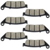 Caltric Front Rear Brake Pads for Kymco Xciting 500I Ri