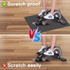 Non-Slip Elliptical Machine Mat - Durable Workout Mat for Under