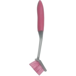 Triangle Head Plastic Dish Brush (Plum)