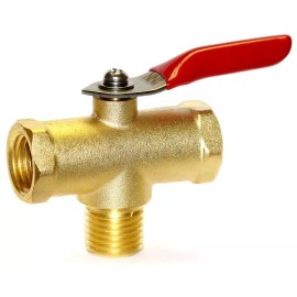 NNI Fire Hydrant Flow Diffuser Pitot tube assembly with snubber & Bleeder Valve