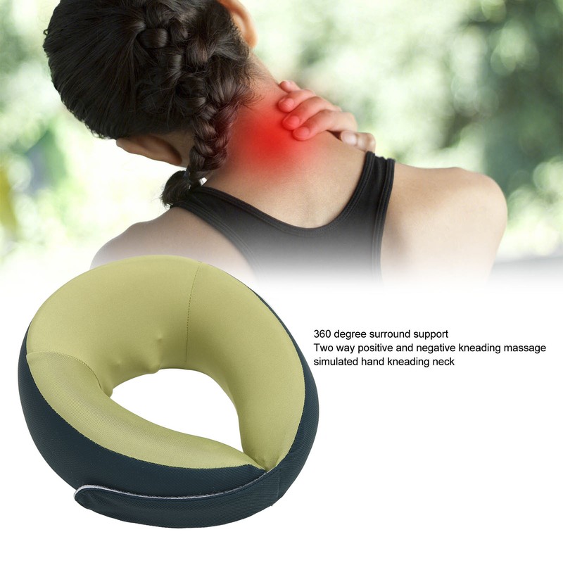 Electric Neck Massage Pillow 360 Degree Surround Support Noise Reduction
